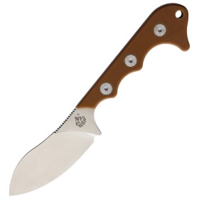 QSP Knife Neckmuk Neck Knife Brown: BK-QS125B