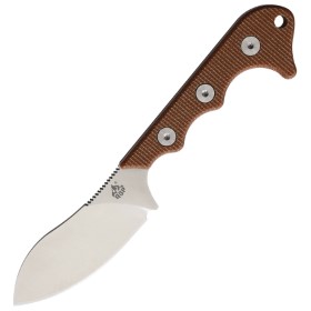 QSP Knife Neckmuk Neck Knife Brown: BK-QS125E