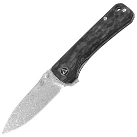 QSP Knife Hawk Linerlock Shredded CF: BK-QS131E