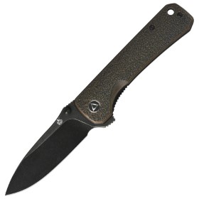 QSP Knife Hawk Linerlock Copper Black: BK-QS131N