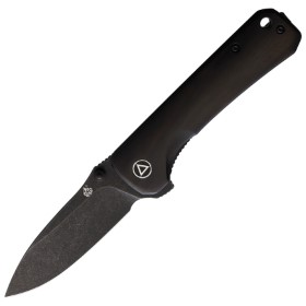 QSP Knife Hawk Linerlock Ebony Black: BK-QS131P2