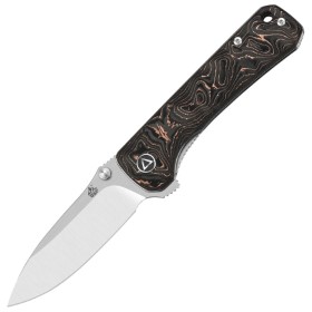 QSP Knife Hawk Linerlock Copper Foil CF: BK-QS131T