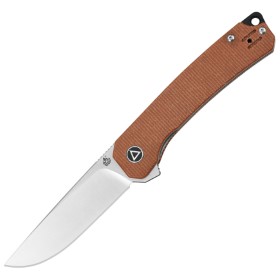 QSP Knife Osprey Linerlock Brown Micarta: BK-QS139A