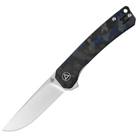 QSP Knife Osprey Linerlock G10/CF: BK-QS139G1