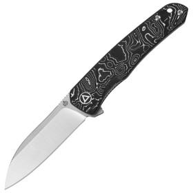 QSP Knife Otter Linerlock Al Foil: BK-QS140A1