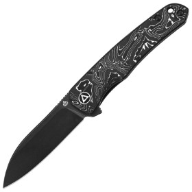 QSP Knife Otter Linerlock Al Foil: BK-QS140A2