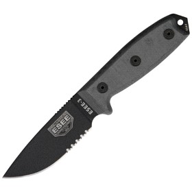 ESEE Model 3 Part Serrated: BK-RC3S