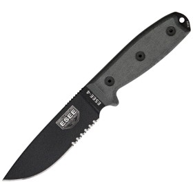 ESEE Model 4 Part Serrated: BK-RC4S