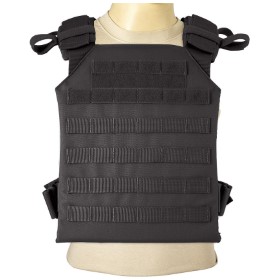 Red Rock Outdoor Gear MOLLE Plate Carrier - Black: BK-RED522BLK