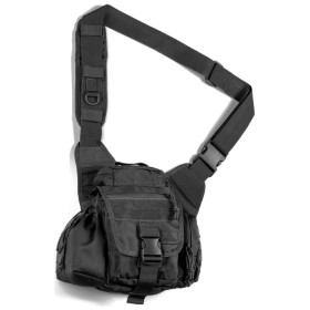 Red Rock Outdoor Gear Hipster Sling Bag - Black: BK-RED80138BLK