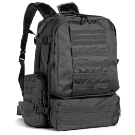 Red Rock Outdoor Gear Diplomat Backpack Black: BK-RED80171BLK