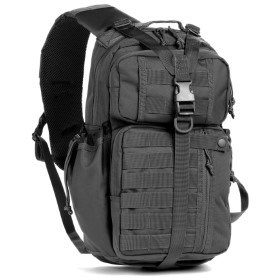 Red Rock Outdoor Gear Rambler Sling Black Tactical Backpack: BK-RED80201BLK