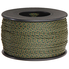 Atwood Rope MFG Nano Cord Woodland Camo: BK-RG1113