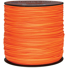 Atwood Rope MFG Micro Cord Neon Orange: BK-RG1138