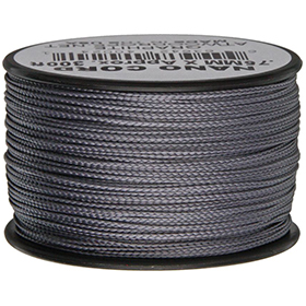 Atwood Rope MFG Nano Cord Graphite: BK-RG1147