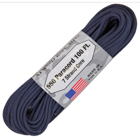 Atwood Rope MFG Parachute Cord Navy: BK-RG1221H