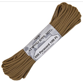 Atwood Rope MFG Parachute Cord Coyote: BK-RG1225H