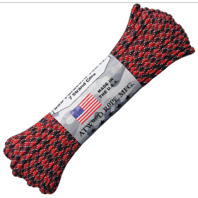 Atwood Rope MFG Parachute Cord Dead Pool: BK-RG1231H