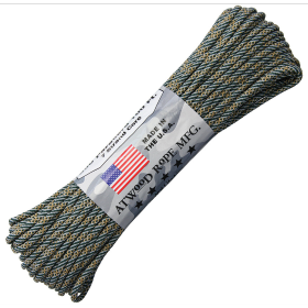 Atwood Rope MFG Parachute Cord Honor: BK-RG1241H