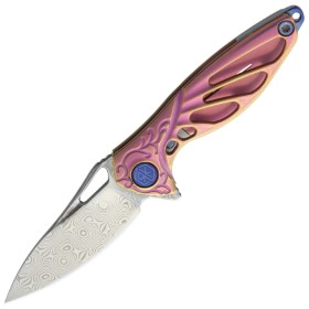 Rike Knife Hummingbird Framelock Pink: BK-RKMINIP