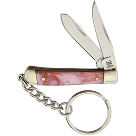 Rough Ryder Mini Trapper Keychain Pink: BK-RR1552