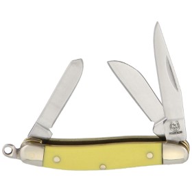 Rough Ryder Tiny Stockman Yellow: BK-RR811