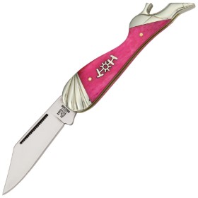 Rough Ryder Small Leg Knife Hot Pink: BK-RR971