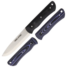 Real Steel Bushcraft Set Black/Blue: BK-RS3715