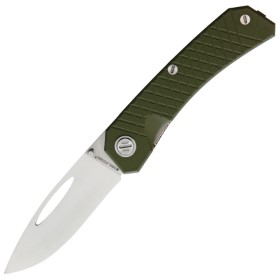 Real Steel Akuma Linerlock Olive Green: BK-RS9112