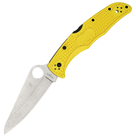 Spyderco Pacific Salt 2 Lockback Yellow: BK-SC91PYL2