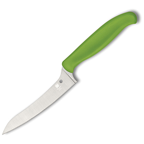 Spyderco Z-Cut Kitchen Knife Green: BK-SCK14PGN