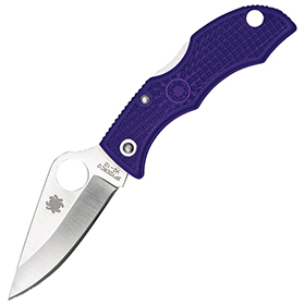 Spyderco Ladybug 3 Lockback Purple: BK-SCLPRP3