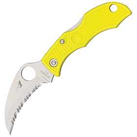 Spyderco Ladybug 3 Lockback Salt Serr: BK-SCLYLS3HB