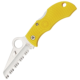 Spyderco Manbug Lockback Salt: BK-SCMYLS