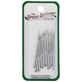 Speedy Stitcher Small Straight Needle 4S 12pk: BK-SEW13012