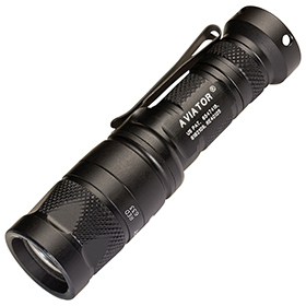 SureFire Aviator Red Flashlight: BK-SFRAVIATORRD