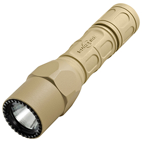 SureFire G2X Pro Flashlight Tan: BK-SFRG2XDTN