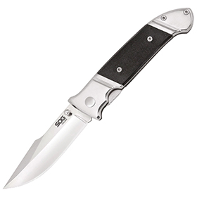 SOG Fielder Linerlock: BK-SOGFF38CP