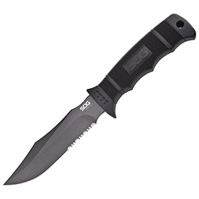 SOG Seal Pup with Nylon Sheath: BK-SOGM37NCP