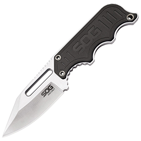 SOG Instinct Satin Black G-10: BK-SOGNB1012CP