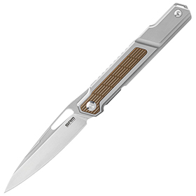 SRM Knives Titanium Framelock Tan: BK-SRM1421