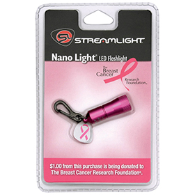 Streamlight Pink Nano Light with White LED: BK-STR73003