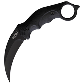 S-TEC Karambit Fixed Blade: BK-STTS201BK