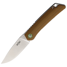 S-TEC Linerlock Brown: BK-STTS501BR