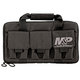 Smith & Wesson Pro Tac Handgun Case Double: BK-SWMP110029