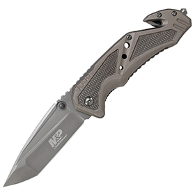 Smith & Wesson M&P Linerlock Gray Tanto: BK-SWMP11G