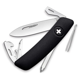 Swiza D04 Swiss Pocket Knife Black: BK-SZA4010