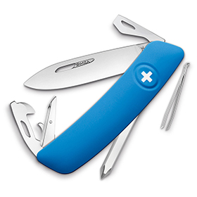 Swiza D04 Swiss Pocket Knife Blue: BK-SZA4030