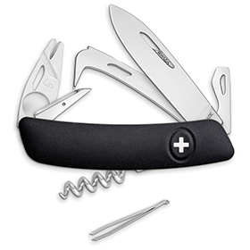 Swiza HO05TT Horse Pocket Knife Blk: BK-SZAH0901010