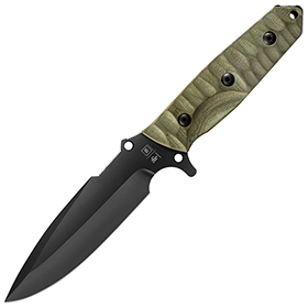 TB Outdoor Survival Fixed Blade Green: BK-TBO037